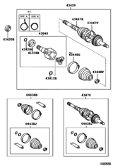 Front Drive Shaft