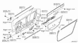 Front door panel & fitting