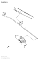 front wind windshield wiper