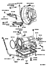 Transmission Case & Oil Pan (Atm)