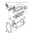 Engine gasket set