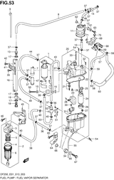 Fuel pump / fuel vapor separator