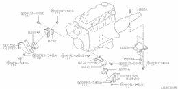 Engine & transmission   mounting