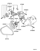A/c condenser, piping