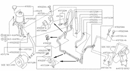 Power steering piping