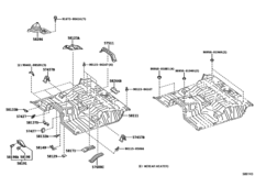 Front Floor Panel & Front Floor Member