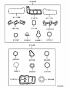 Engine overhaul gasket kit