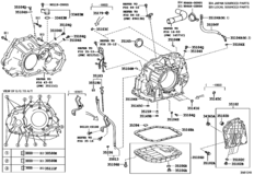 Transmission Case & Oil Pan (Atm)