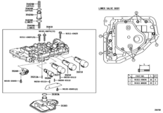 Valve Body & Oil Strainer (Atm)