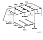 Roof Headlining & Silencer Pad