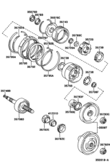 Planetary Gear, Reverse Piston & Counter Gear(Atm)