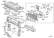 Roof Panel & Back Panel