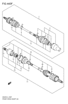 front-drive shaft