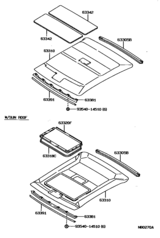 Roof Headlining & Silencer Pad