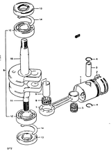 Piston / crankshaft