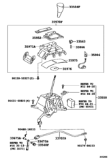 Shift Lever & Retainer