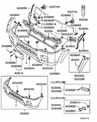 Front bumper & support