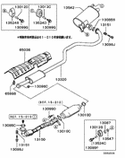 Exhaust pipe & muffler