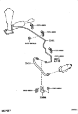 Clutch Pedal & Flexible Hose