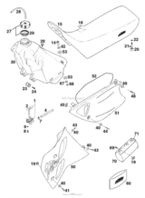 Tank, Seat, Cover
