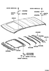 Roof Panel & Back Window Glass