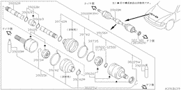 Front drive shaft (ff)