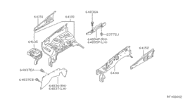 Hood ledge & fitting