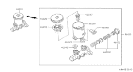 Brake master cylinder