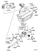 Water pipe & thermostat