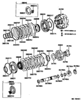 Center Support & Planetary Sun Gear (Atm)
