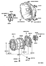 Clutch Housing & Transmission Case (Mtm)