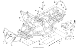 Frame And Related Parts (Sn# 302246 And Below)