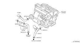 Heater piping