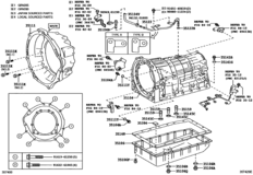Transmission Case & Oil Pan (Atm)