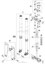 Front Fork, Triple Clamp