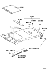 Roof Headlining & Silencer Pad