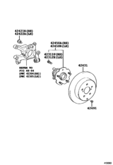 Rear Axle Shaft & Hub