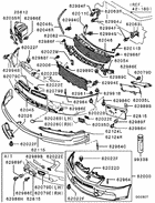 Front bumper & support