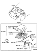 Wiring & attaching parts