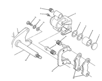 Front brake assembly