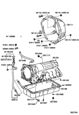 Transmission Case & Oil Pan (Atm)