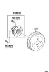 Rear Axle Shaft & Hub