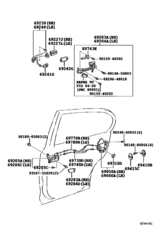 Rear Door Lock & Handle