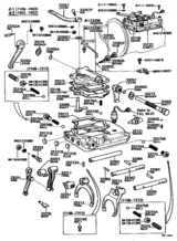 Gear Shift Fork & Lever Shaft (Mtm)