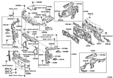 Front Fender Apron & Dash Panel