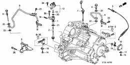 Atf pipe/speed sensor