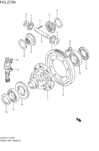 フロントデファレンシャルギヤ
