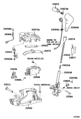 Shift Lever & Retainer