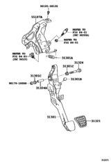 Clutch Pedal & Flexible Hose