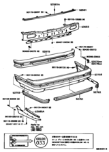 Rear Bumper & Bumper Stay